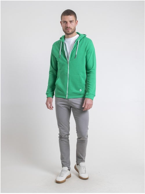 Sweat zippé capuche WAMSAP - Kiabi