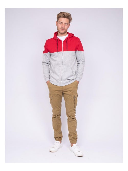 Sweat zippé capuche WICK - Kiabi