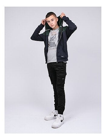 Sweat zippé capuche WICKER garçon