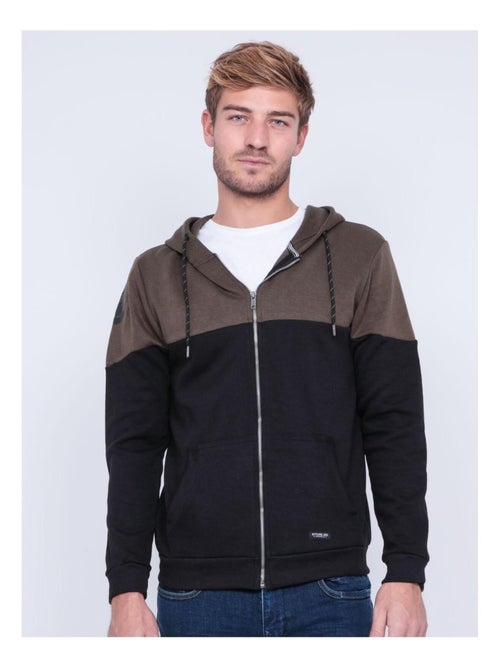 Sweat zippé capuche WICKER - Kiabi