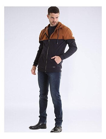Sweat zippé capuche WICKER