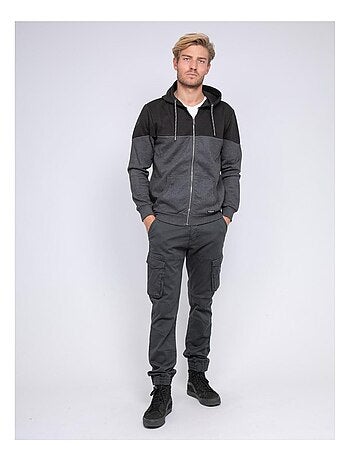 Sweat zippé capuche WICKER