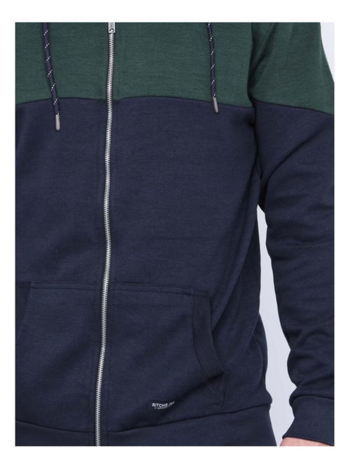 Sweat zippé capuche WICKER - Kiabi