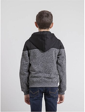 Sweat zippé capuche wildomax garçon