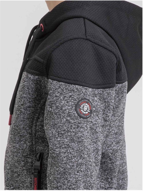 Sweat zippé capuche WILDOMAX-J - Kiabi