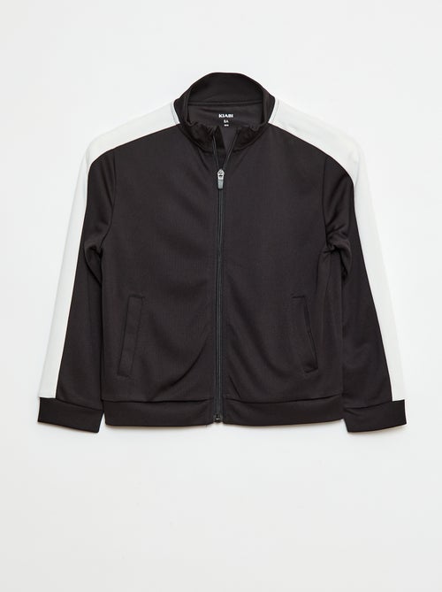 Sweat zippé col montant - Kiabi