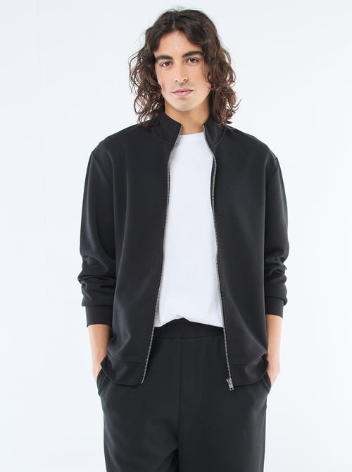 Sweat zippé col montant - Kiabi Sweat zippé col montant - Kiabi