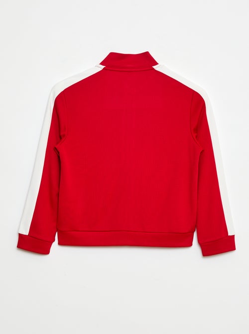 Sweat zippé col montant - Kiabi