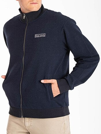 Sweat zippé col montant style denim MATTEO 'Rica Lewis'