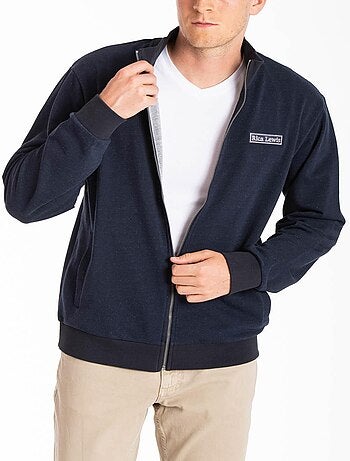 Sweat zippé col montant style denim MATTEO 'Rica Lewis'