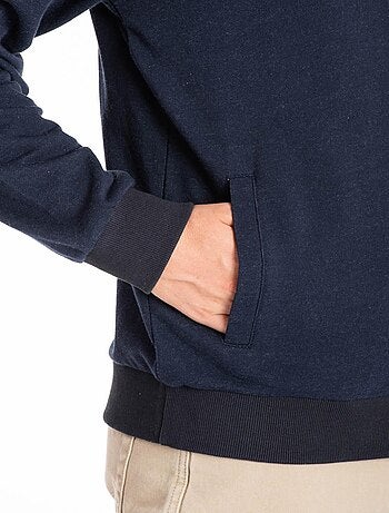 Sweat zippé col montant style denim MATTEO 'Rica Lewis'