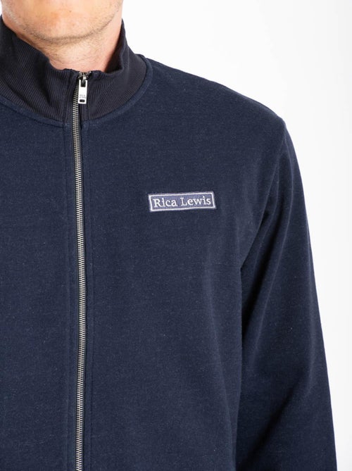 Sweat zippé col montant style denim MATTEO 'Rica Lewis' - Kiabi
