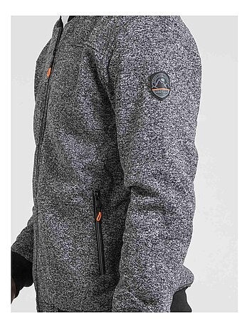 Sweat zippé col montant WALTAREK