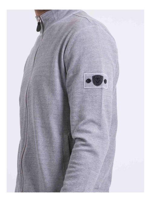 Sweat zippé col montant WESTUNION - Kiabi