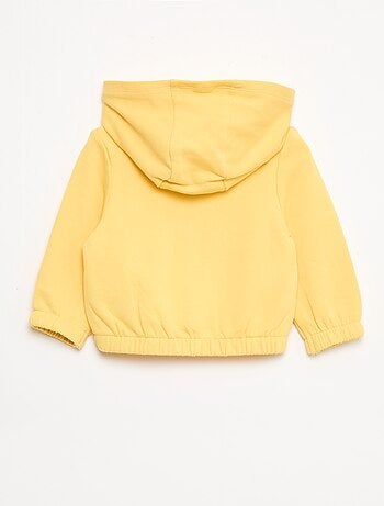 Sweat zippé en french terry