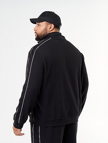 Sweat zippé en molleton léger