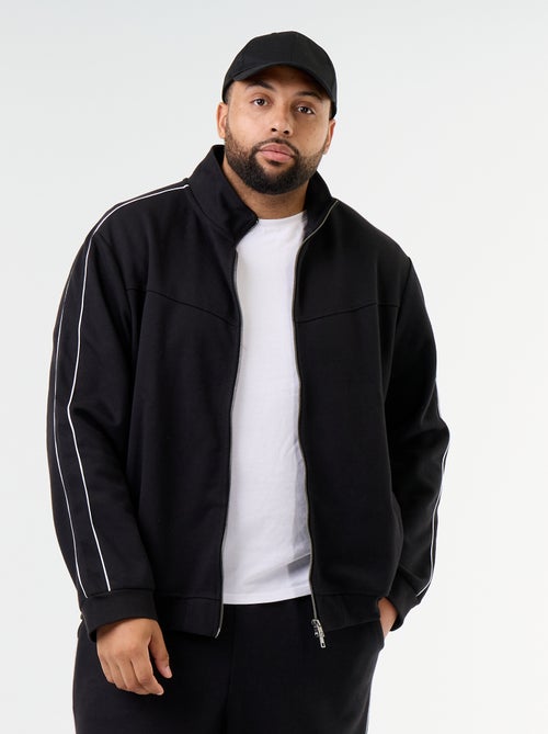 Sweat zippé en molleton léger - Kiabi Sweat zippé en molleton léger - Kiabi