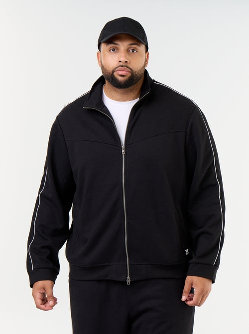 Sweat zippé en molleton léger - Kiabi Sweat zippé en molleton léger - Kiabi