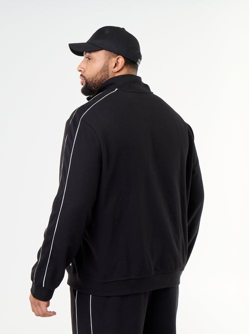 Sweat zippé en molleton léger - Kiabi Sweat zippé en molleton léger - Kiabi