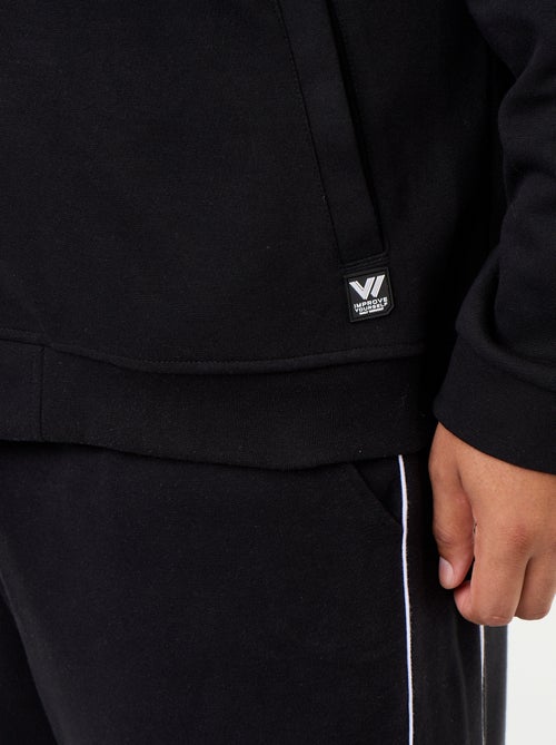 Sweat zippé en molleton léger - Kiabi Sweat zippé en molleton léger - Kiabi