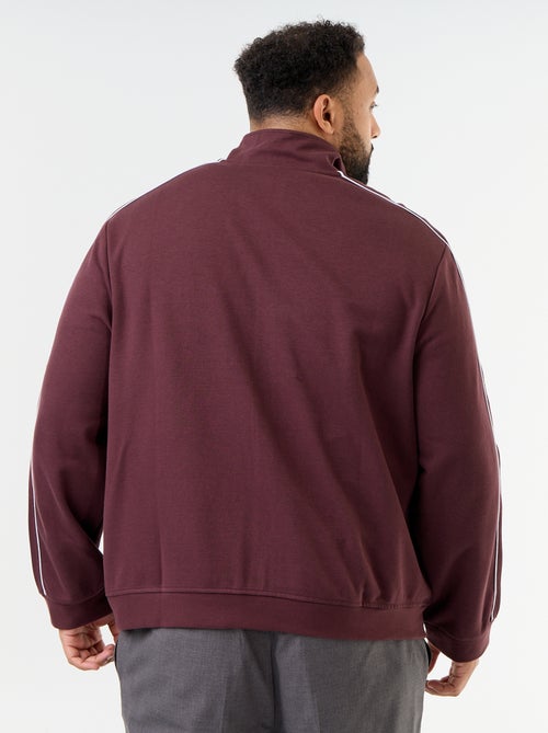 Sweat zippé en molleton léger - Kiabi Sweat zippé en molleton léger - Kiabi
