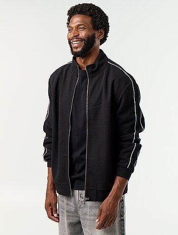 Sweat zippé en molleton