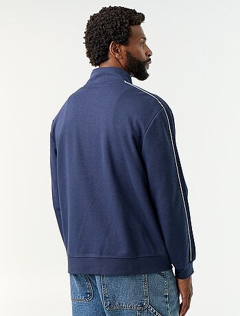 Sweat zippé en molleton