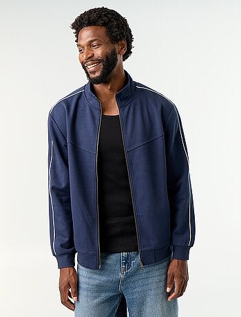 Sweat zippé en molleton