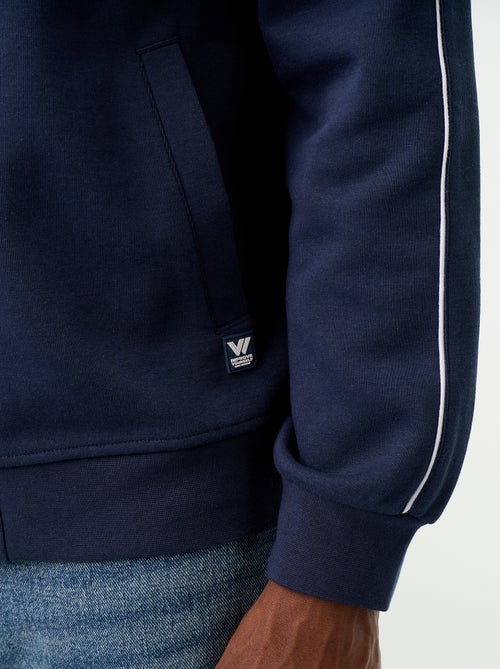 Sweat zippé en molleton - Kiabi Sweat zippé en molleton - Kiabi