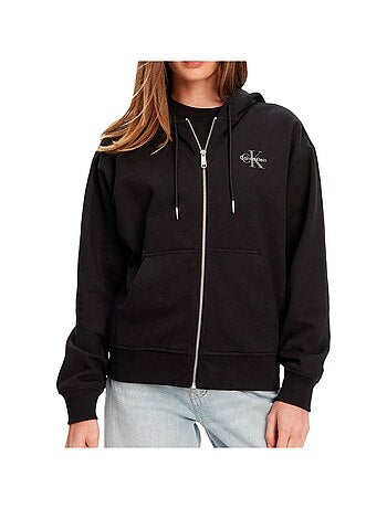 Sweat Zippé Femme Calvin Klein Jeans