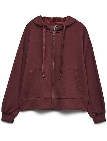 Sweat Zippé Femme Vero Moda