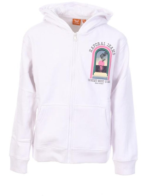 Sweat Zippé Fille Kaporal - Kiabi