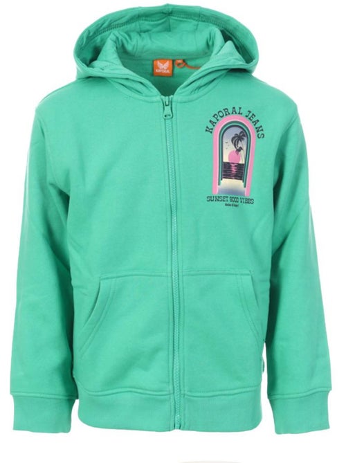 Sweat Zippé Fille Kaporal - Kiabi