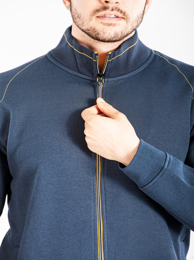 Sweat zippé FULLZIP 'Rica Lewis' Bleu - Kiabi