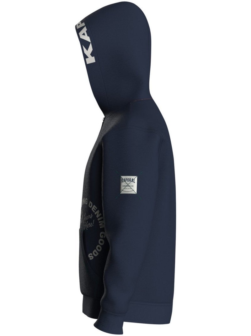 Sweat Zippé Garçon Kaporal Bleu marine - Kiabi