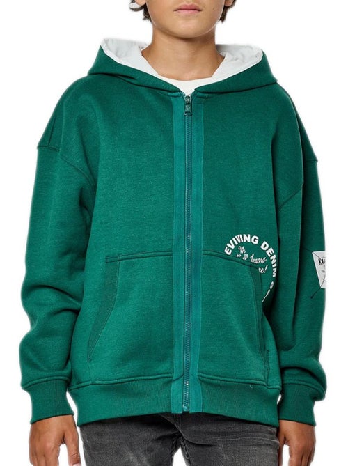 Sweat Zippé Garçon Kaporal - Kiabi
