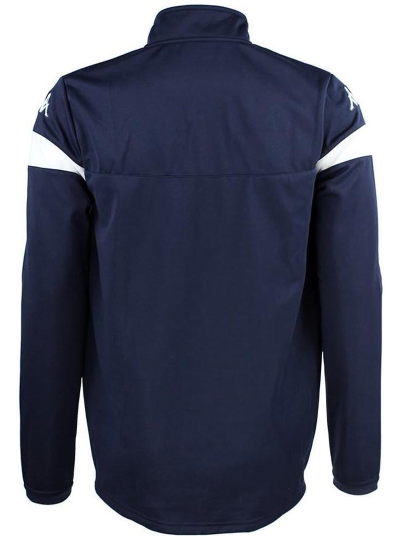 Sweat zippé Garçon Kappa Bleu marine - Kiabi