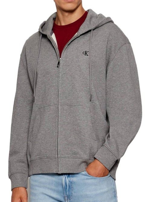 Sweat Zippé Homme Calvin Klein Jeans - Kiabi