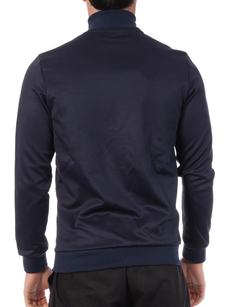 Sweat Zippé Homme Le Coq Sportif Bleu - Kiabi