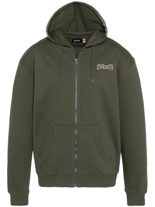 Sweat Zippé Homme Schott - Kiabi