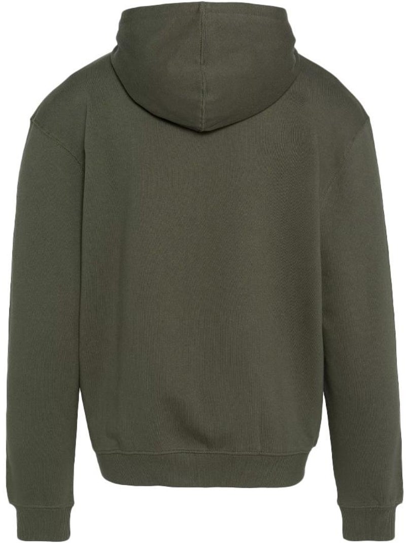 Sweat Zippé Homme Schott Vert kaki clair - Kiabi