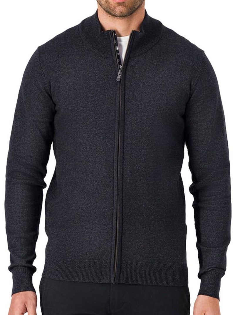 Sweat zippé homme teddy smith Bleu marine - Kiabi