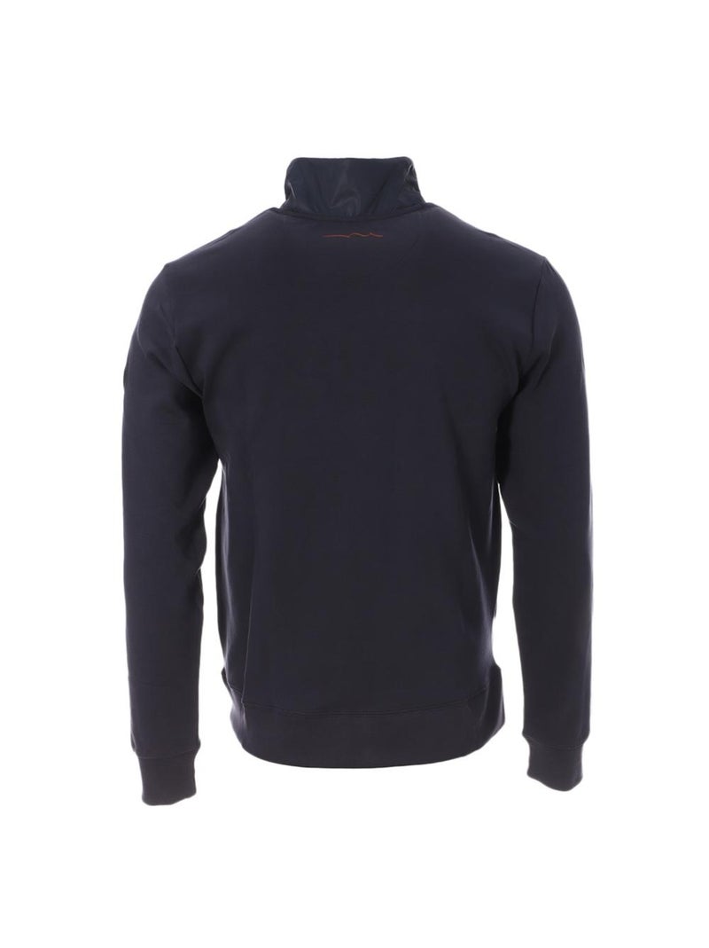 Sweat Zippé  Homme Teddy Smith Julen Bleu marine - Kiabi