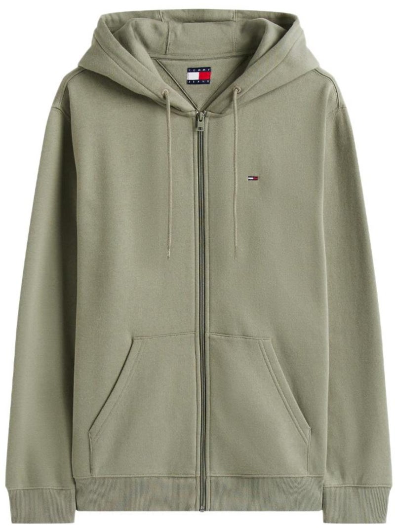 Sweat Zippé Homme Tommy Hilfiger - M Vert - Kiabi