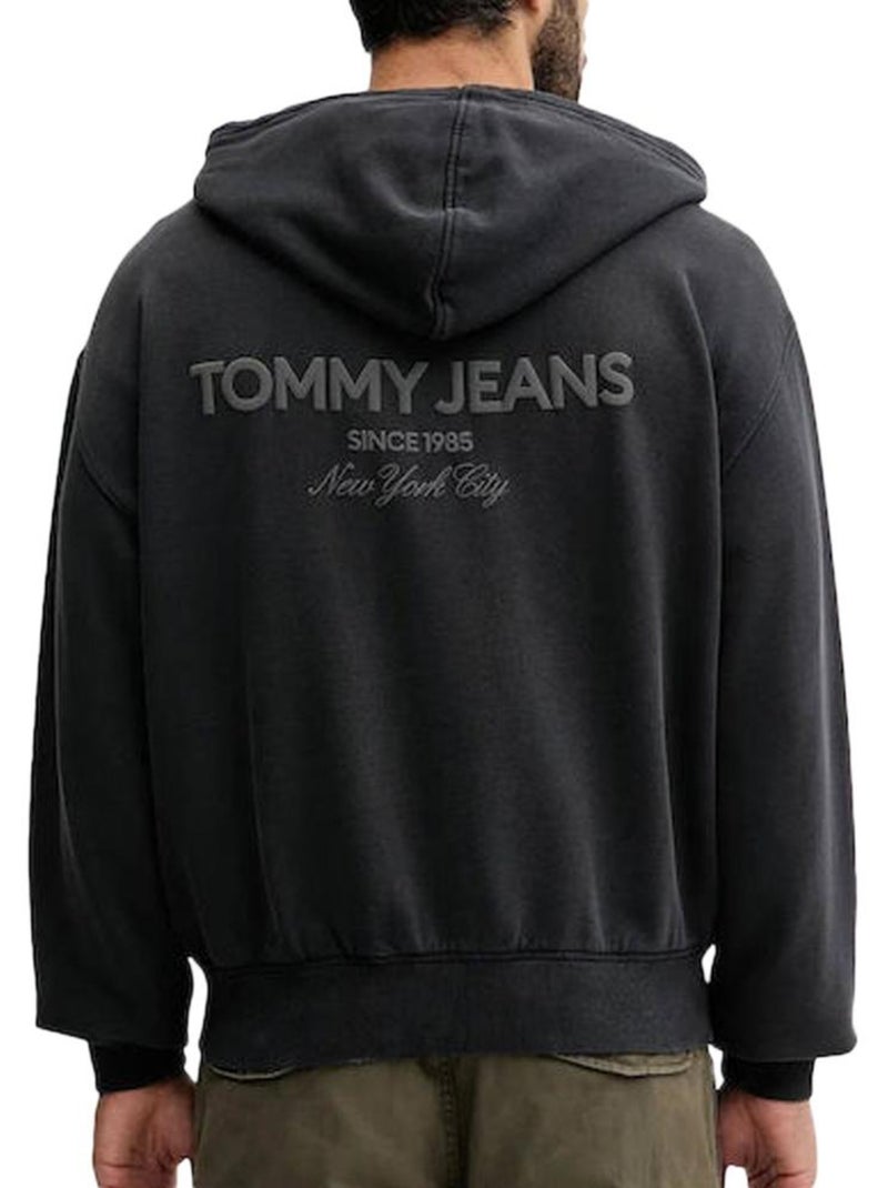Sweat zippé homme tommy hilfiger Noir - Kiabi