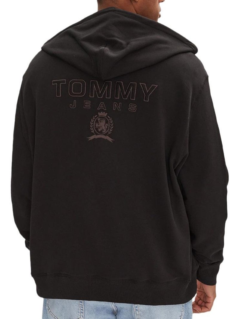 Sweat Zippé Homme Tommy Hilfiger Noir - Kiabi