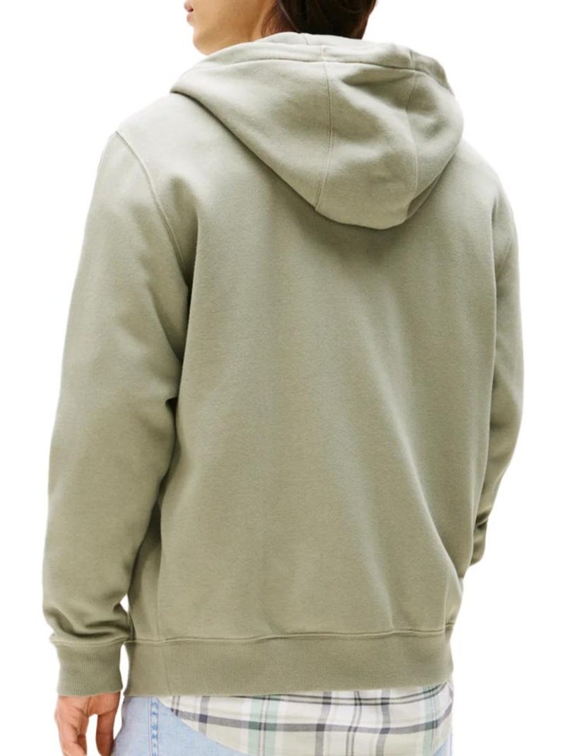 Sweat Zippé Homme Tommy Hilfiger Vert - Kiabi