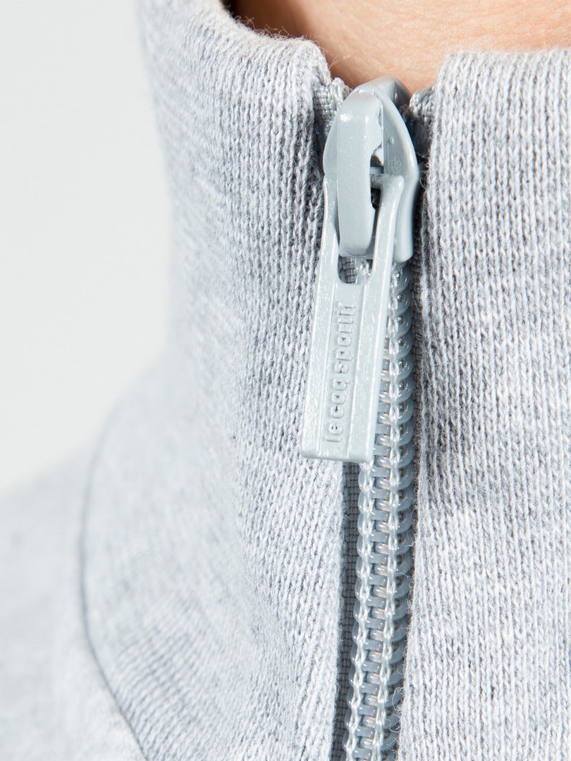 sweat zippé essentiels le coq sportif