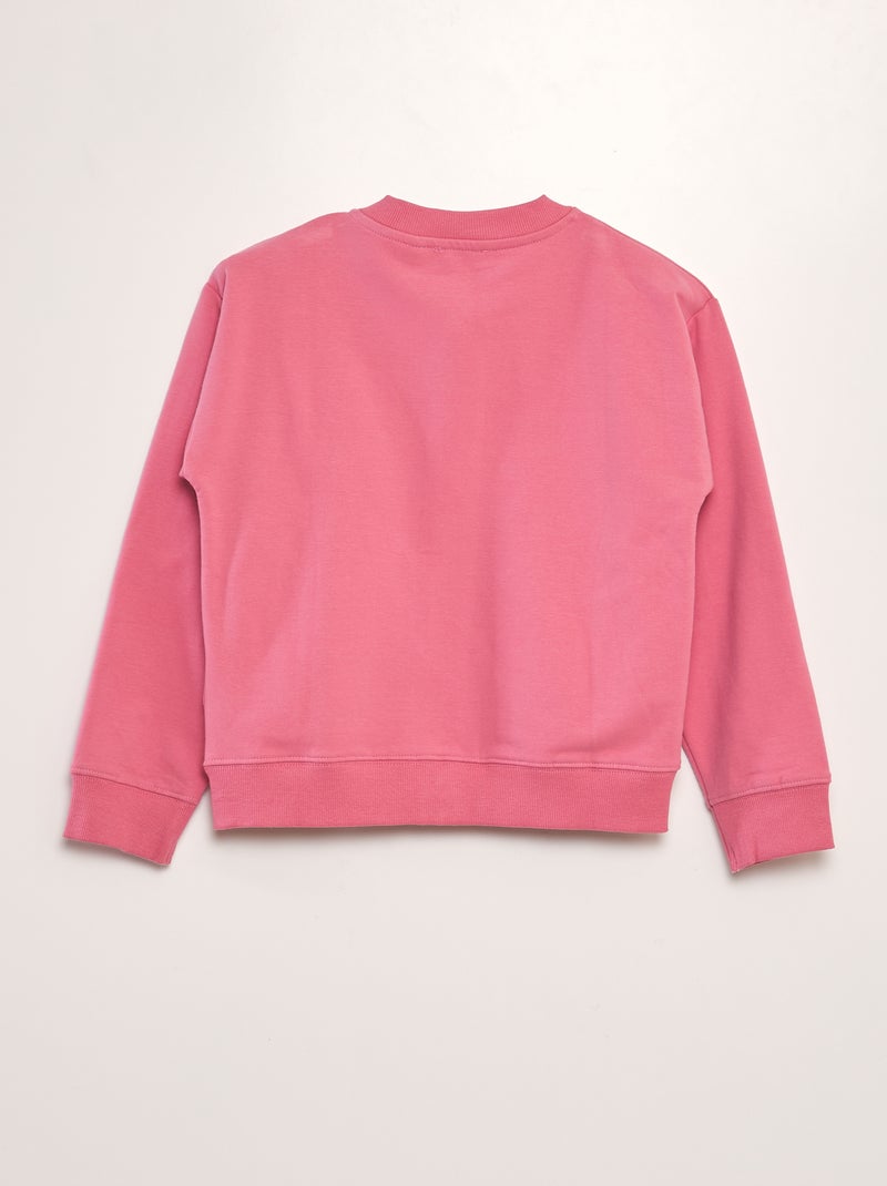 Sweat zippé 'LOVE' ROSE - Kiabi