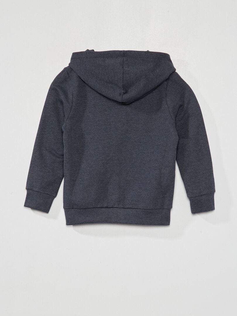 Sweat zippé 'Name It' en molleton Bleu - Kiabi